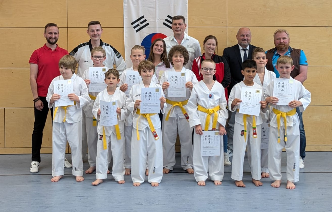 Gratulation zur bestandenen Prüfung